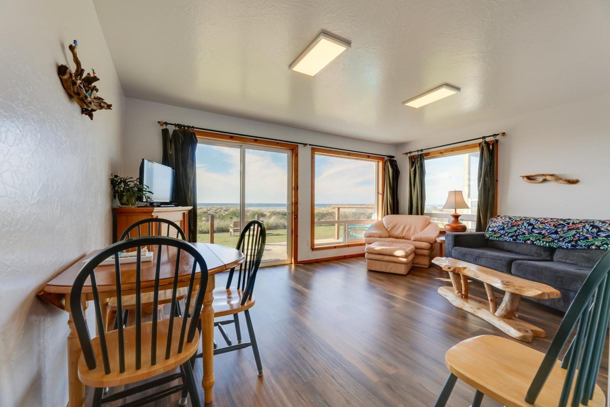 Sanderling Sea Cottages, Unit 13 Waldport Buitenkant foto