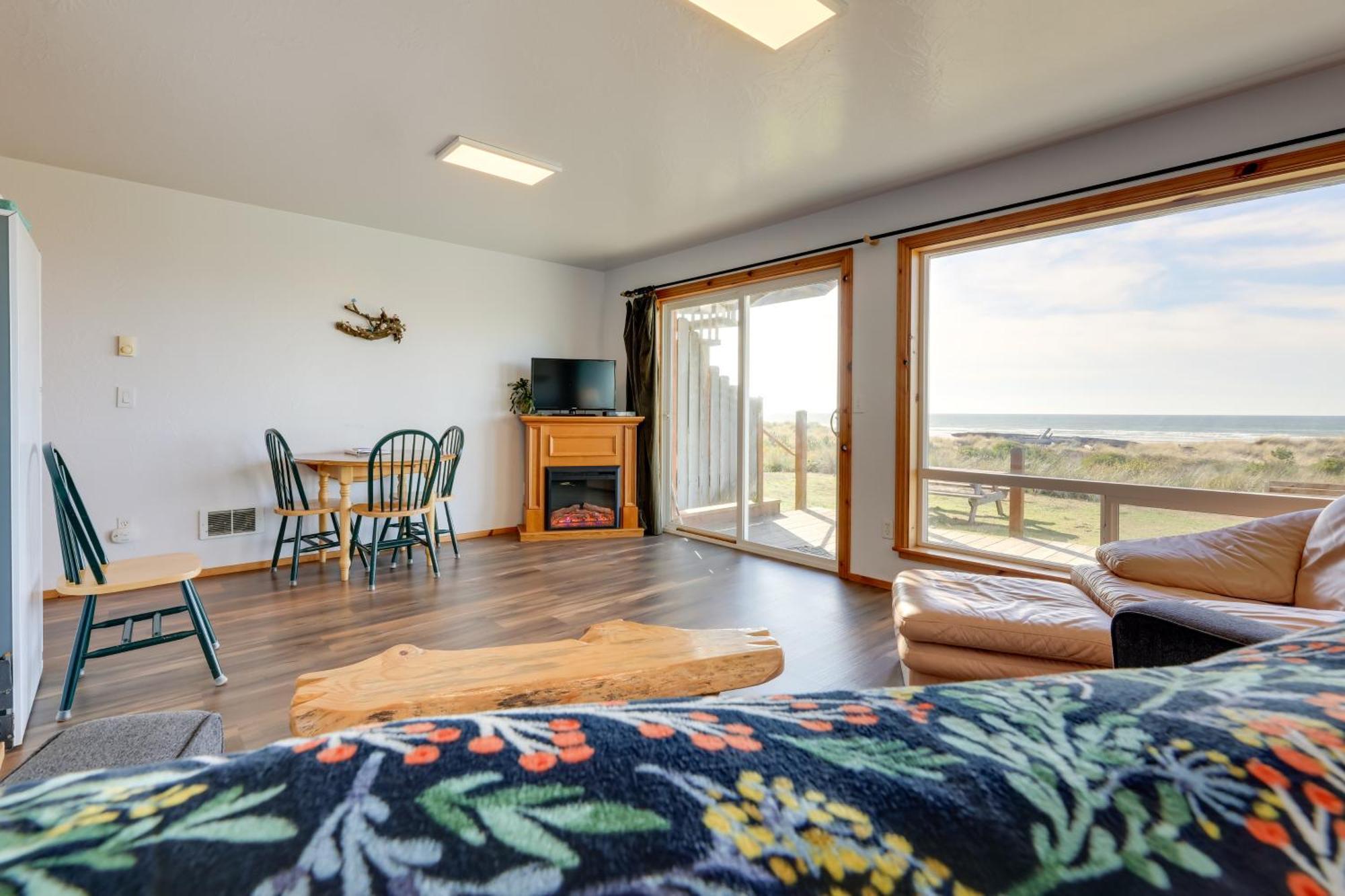 Sanderling Sea Cottages, Unit 13 Waldport Buitenkant foto