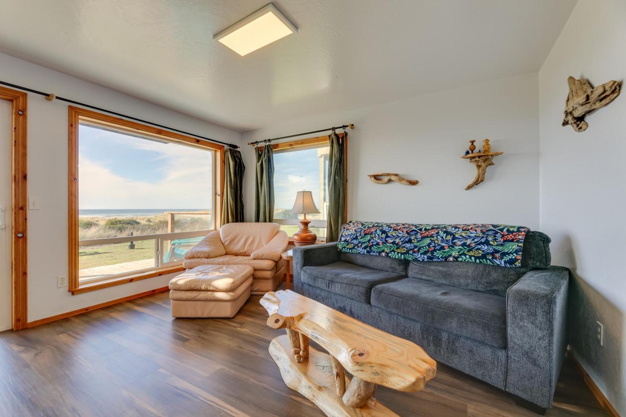 Sanderling Sea Cottages, Unit 13 Waldport Buitenkant foto